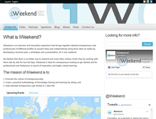 Tablet Screenshot of iweekend.org
